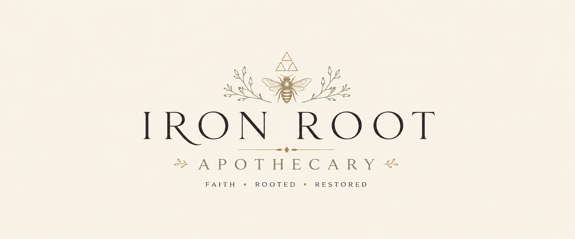 Iron Root Apothecary tea, oil, and honey collection
